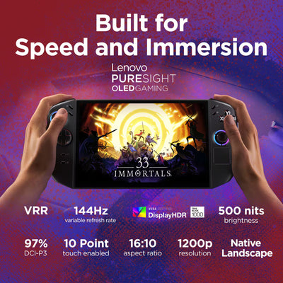 Legion Go 2 - 8.8" 144Hz 2K OLED Gaming Handheld - AMD Ryzen Z2 Extreme - 32GB - 1TB - Windows