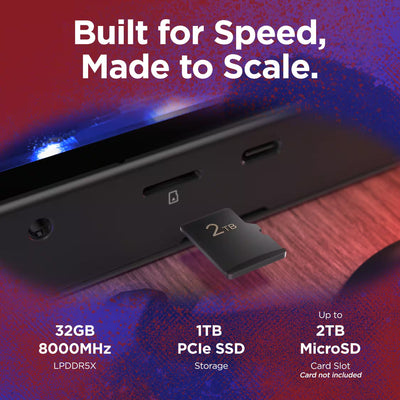Legion Go 2 - 8.8" 144Hz 2K OLED Gaming Handheld - AMD Ryzen Z2 Extreme - 32GB - 1TB - Windows